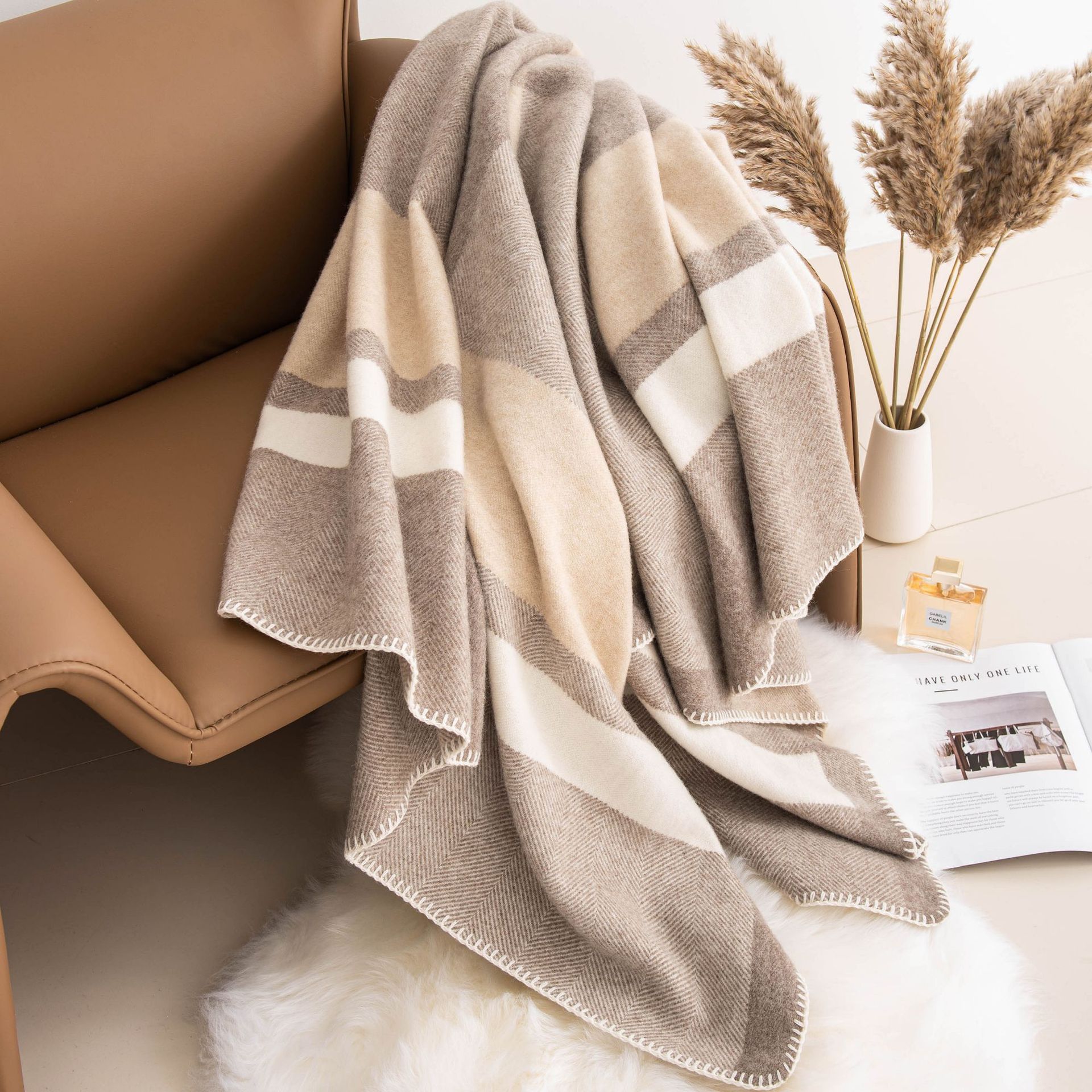 Autumn Wool Scarf With A Premium Feel - Image 7