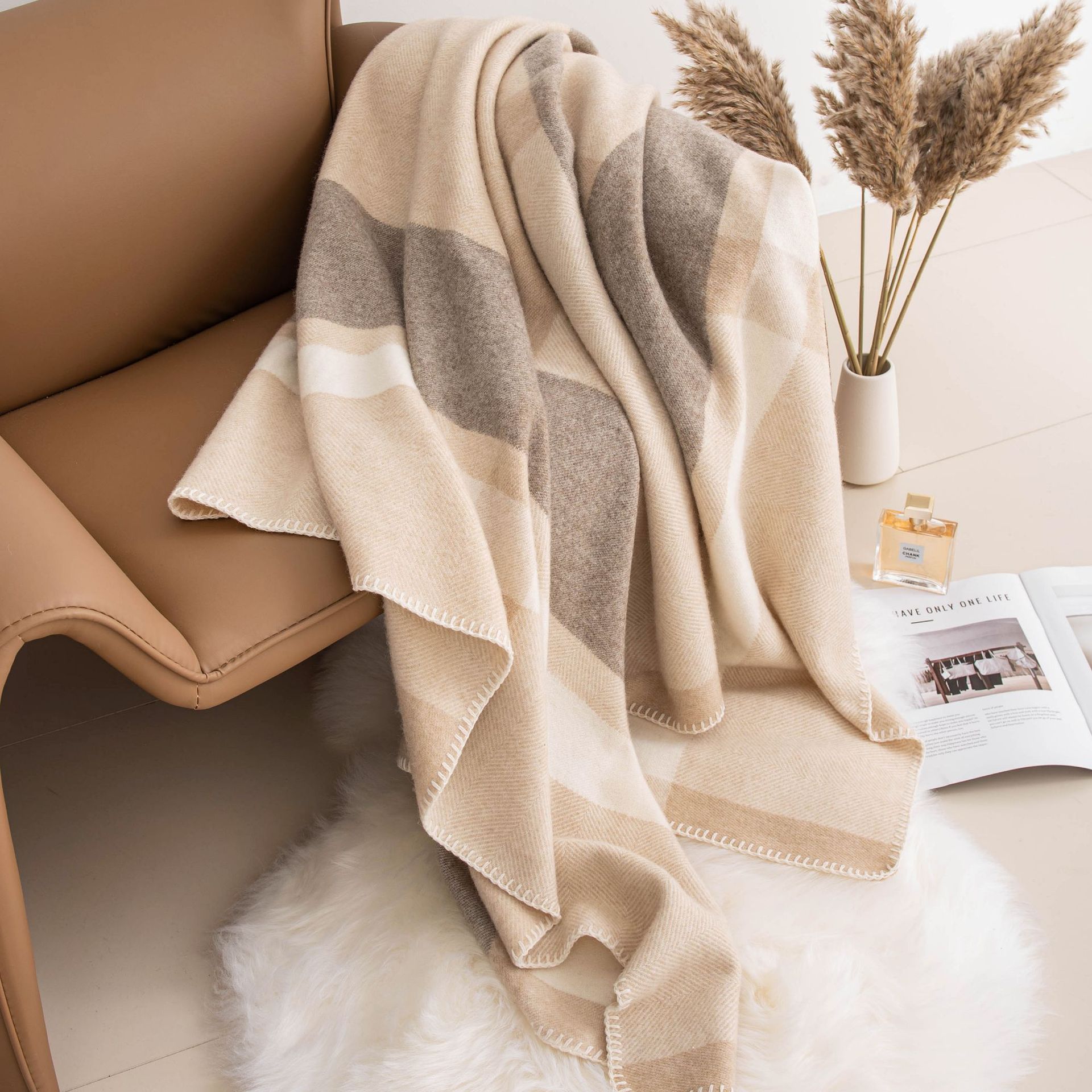 Autumn Wool Scarf With A Premium Feel - Image 4